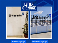Product Picture letter signage